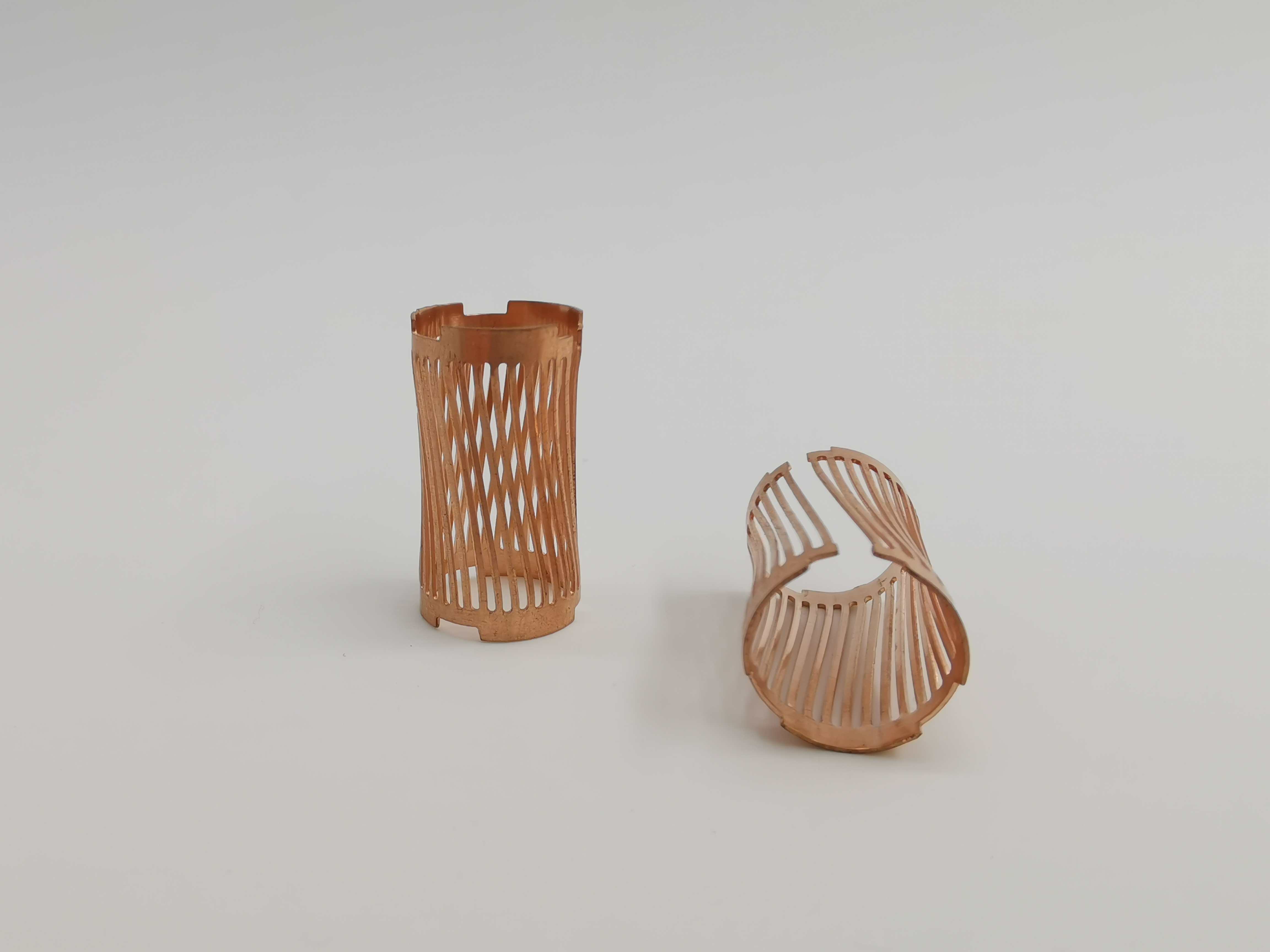 新能源汽車/EV car 充電樁專用紅銅鼓簧，斜簧，鍍銀